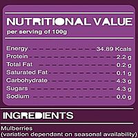 Delish Imported IQF Frozen Mulberries – 1 Kg