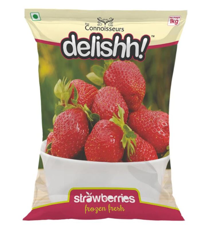 Delish Imported IQF Frozen Strawberries – 1 Kg