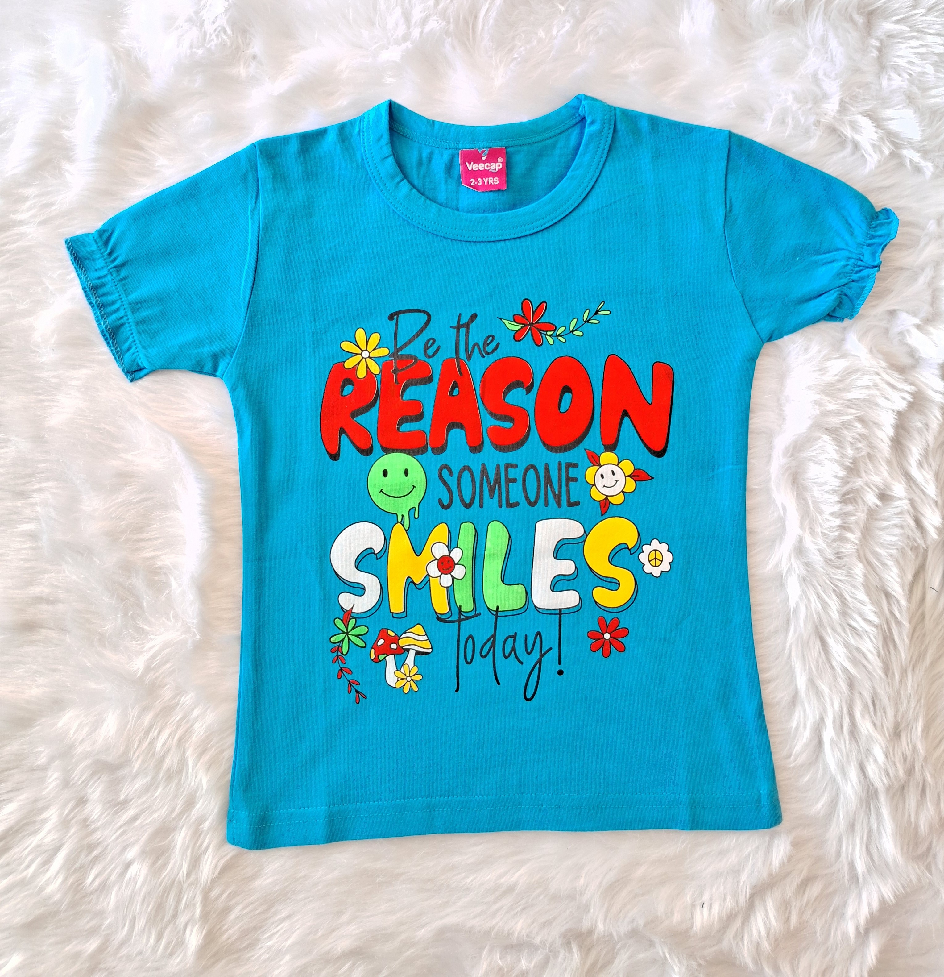 Cotton T Shirt - Blue