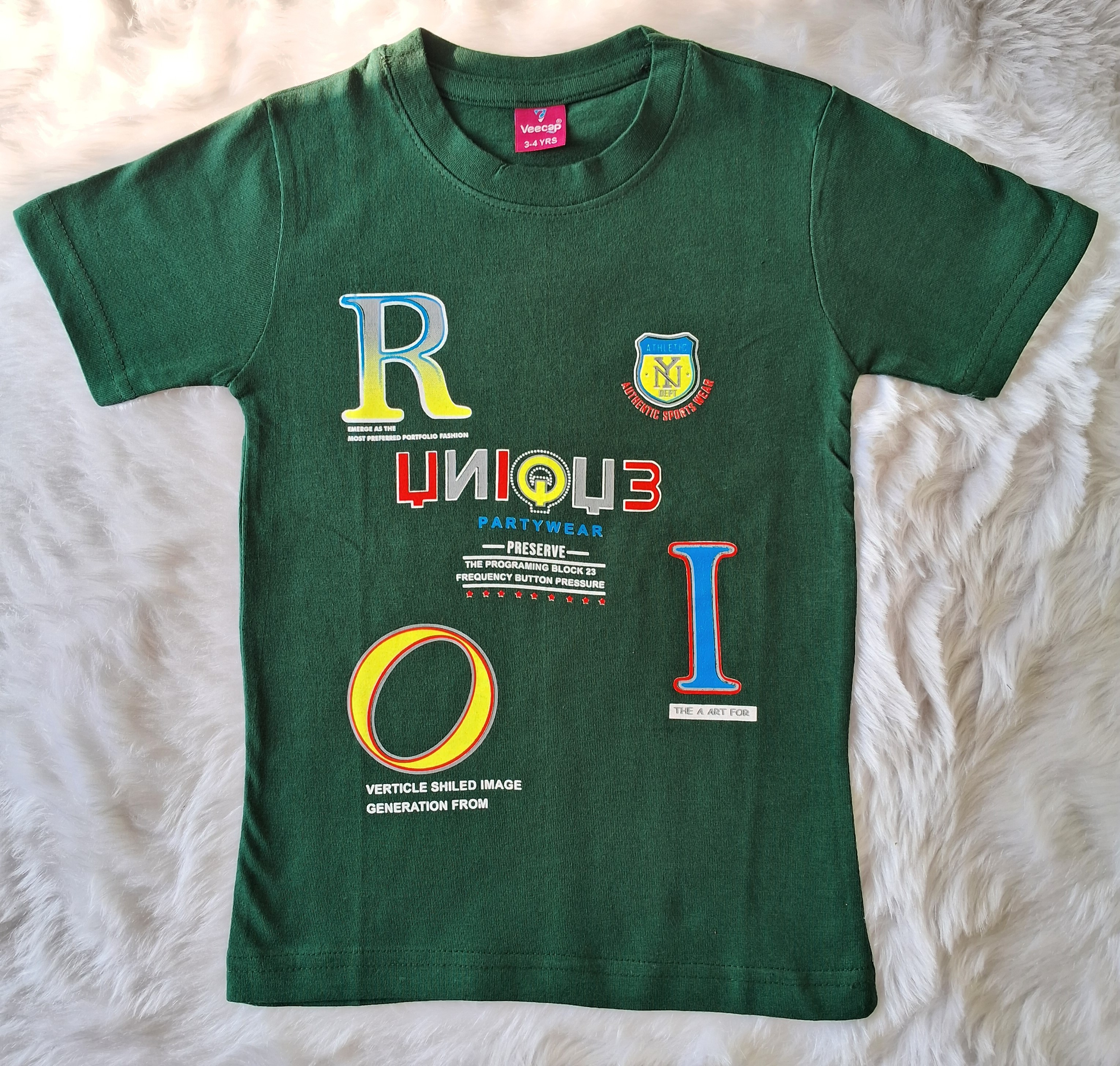 Cotton T Shirt - Green