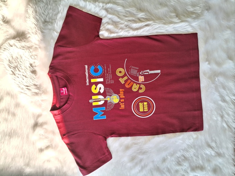 Cotton T Shirt - Red