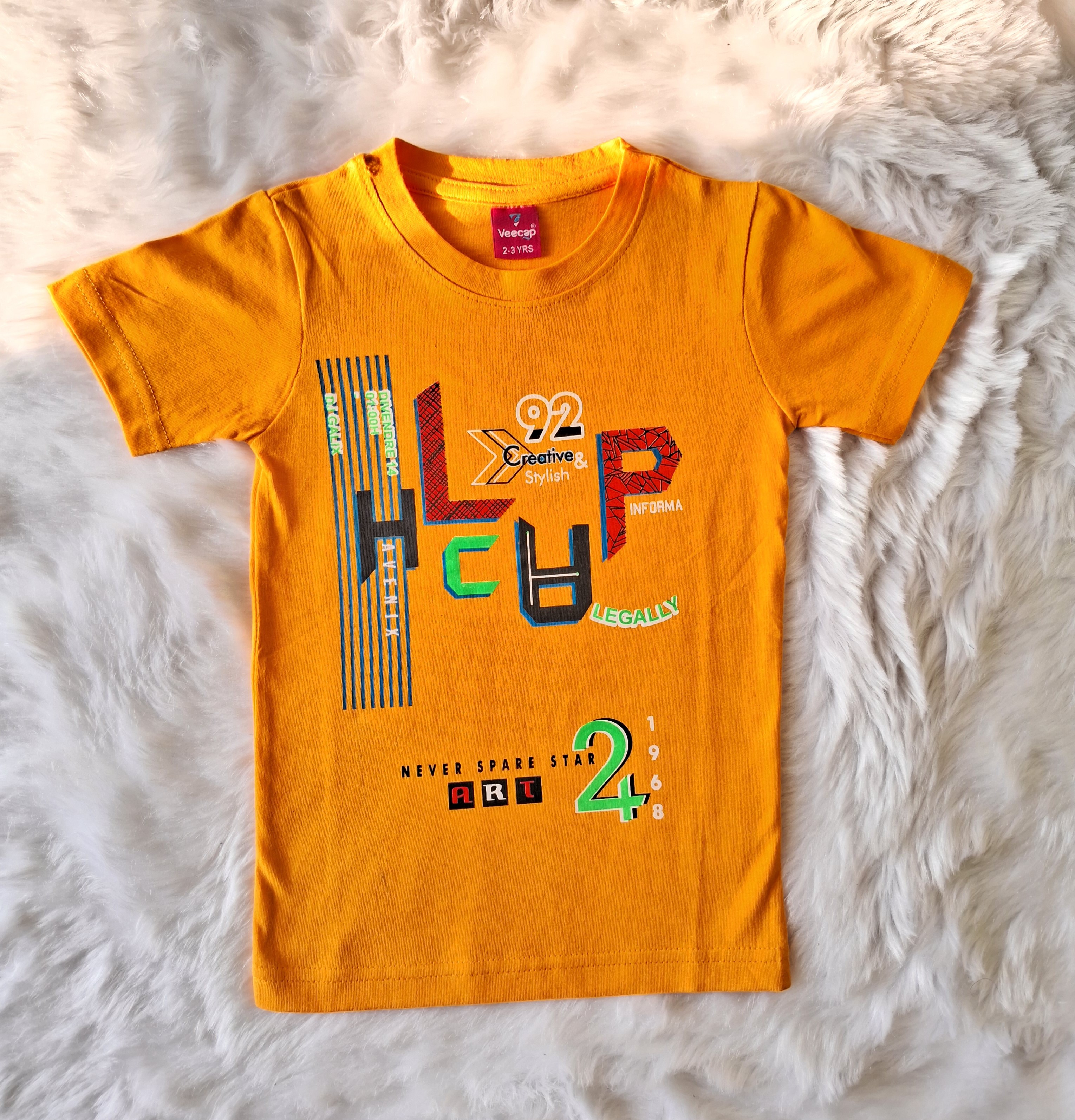 Cotton T Shirt - Yellow