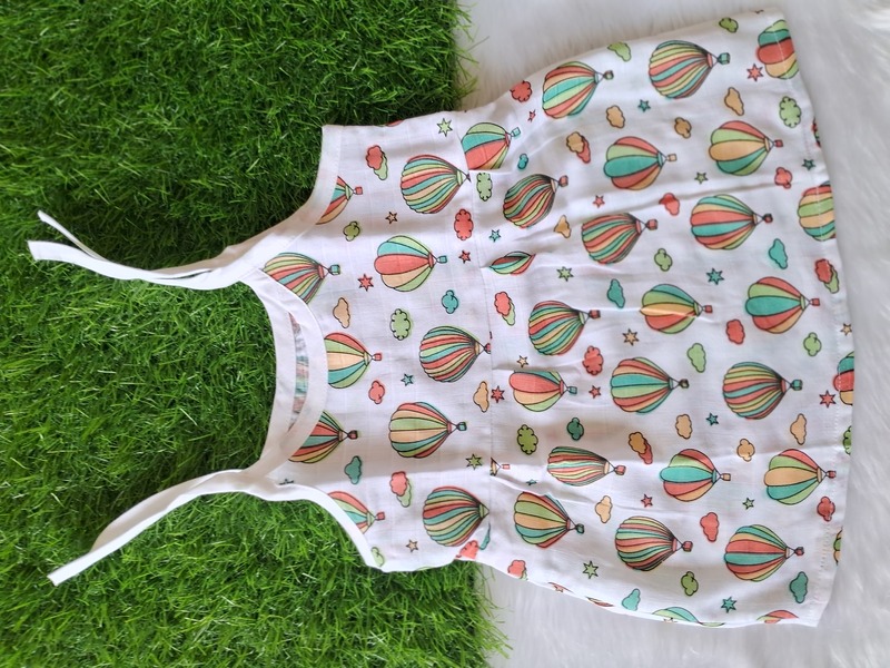 Muslin Knot Frock - Balloon