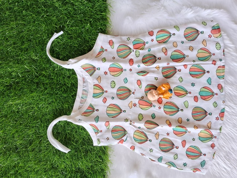 Muslin Knot Frock - Balloon