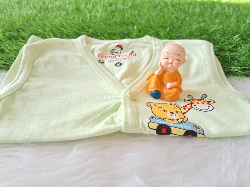 Hosiery Cotton Button Jabla 12-18 Months