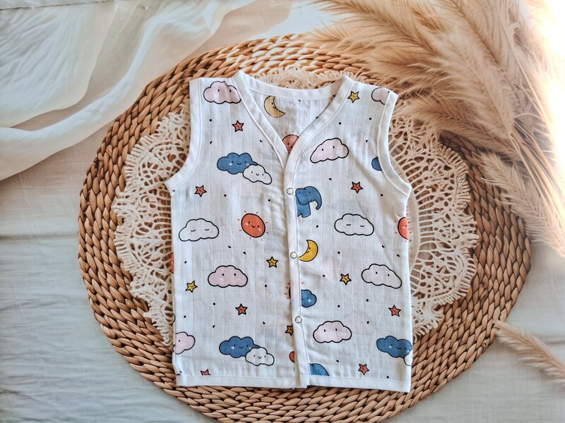 Muslin Jabla - Elephant