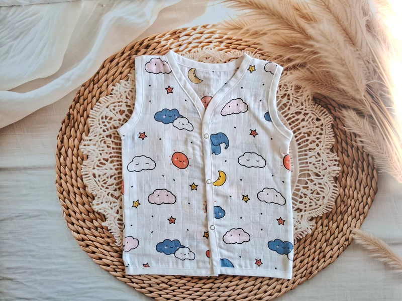 Muslin Jabla -Elephant