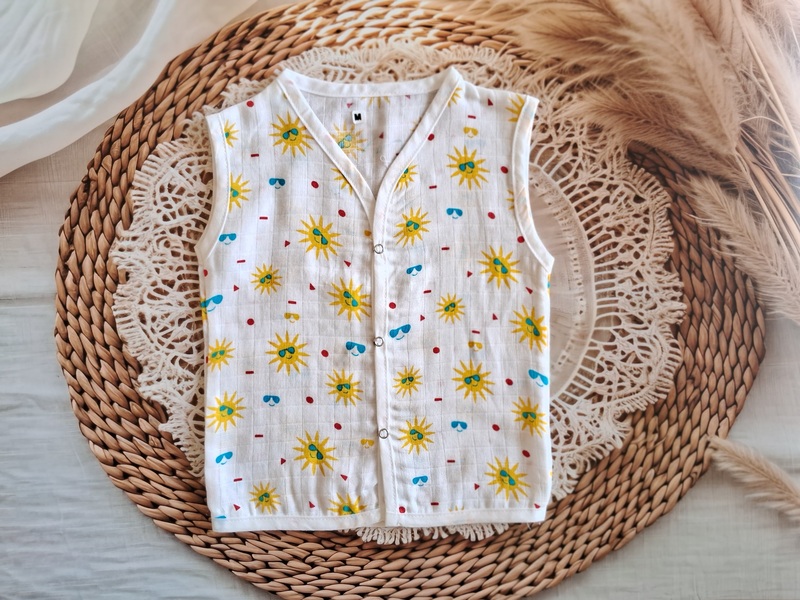 Muslin Jabla - Sun flower