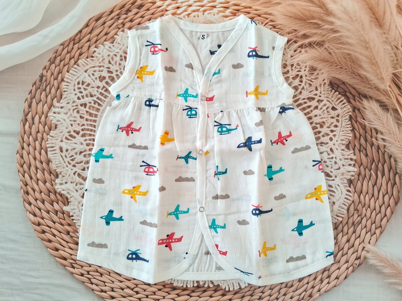Muslin Frock - Plane