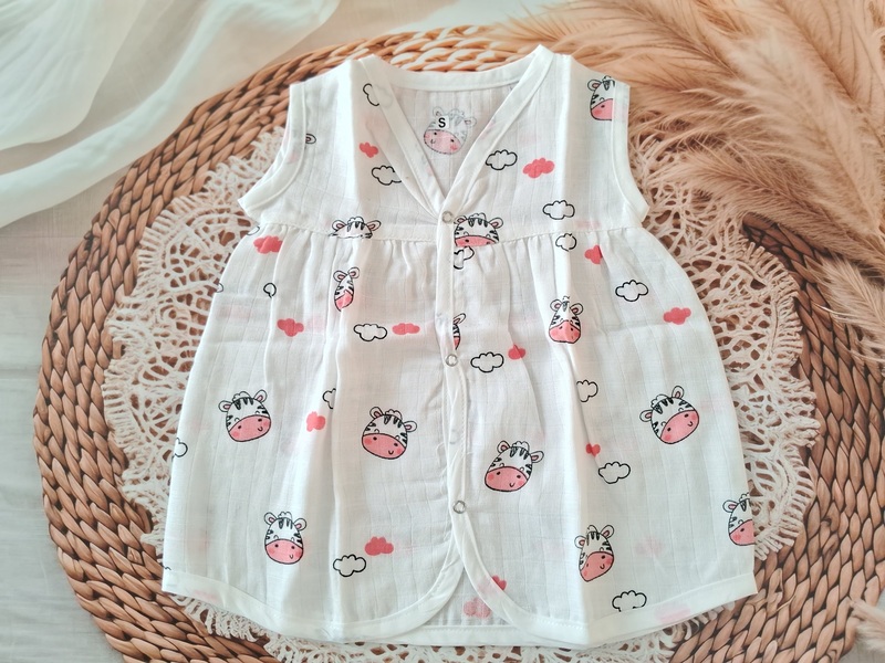 Muslin Frock - Cow