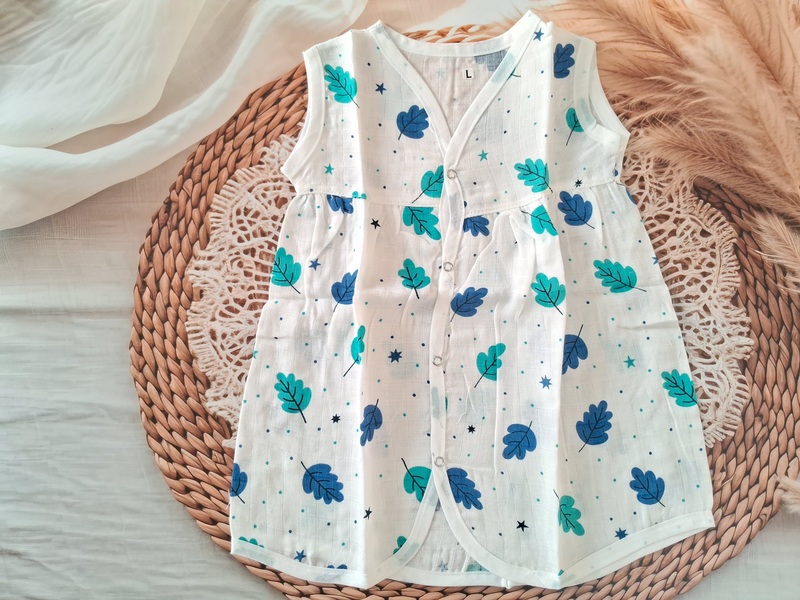 Muslin Frock - Leaf