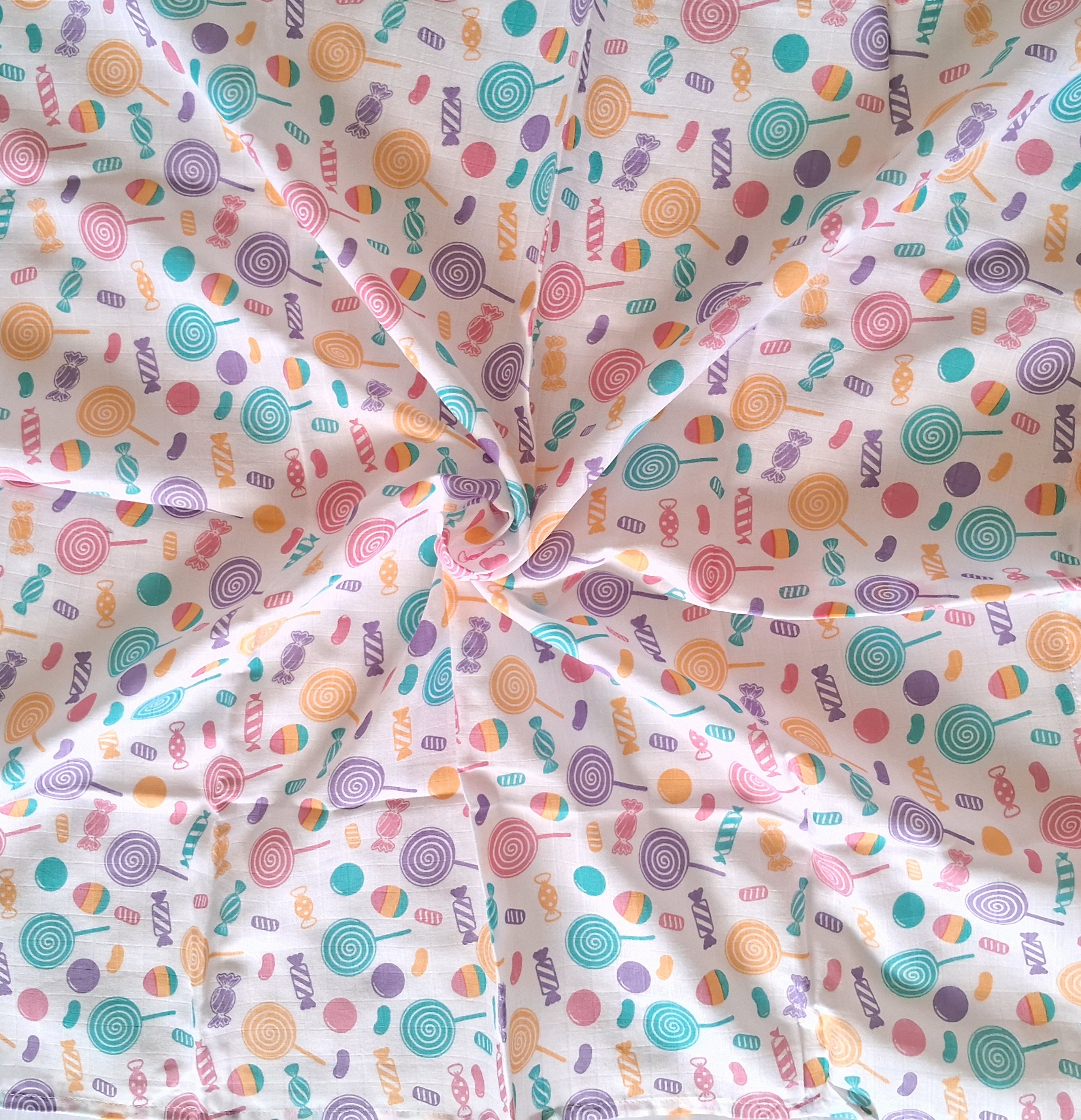 Muslin Baby bath towel - Lolli Pop