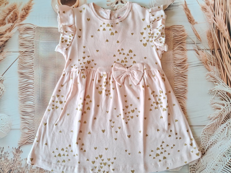 Cotton Frock - Hearts