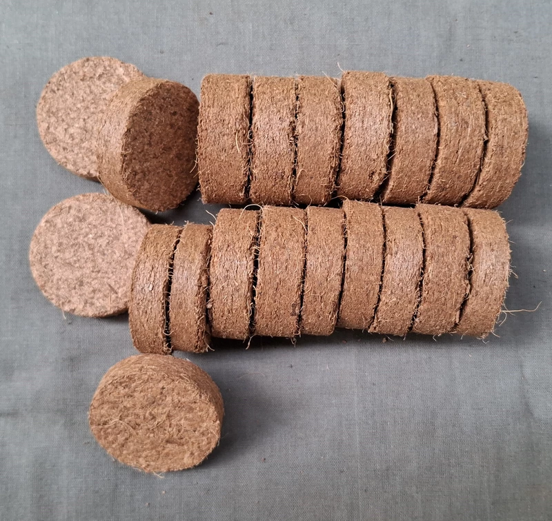 40mm Cocopeat Seedling Coin pack of 20