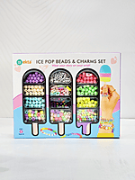 Ice Pop Beads & Charm Set