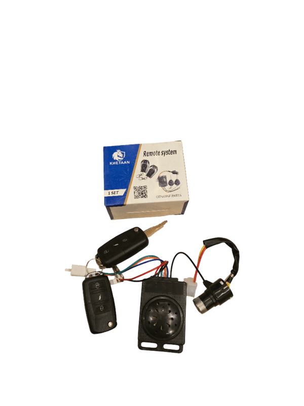 Flip key central lock for scooty ,rickhsaw,bike