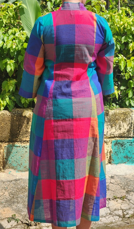 Srivalli's Everyday Flare Dress - Blue Hues