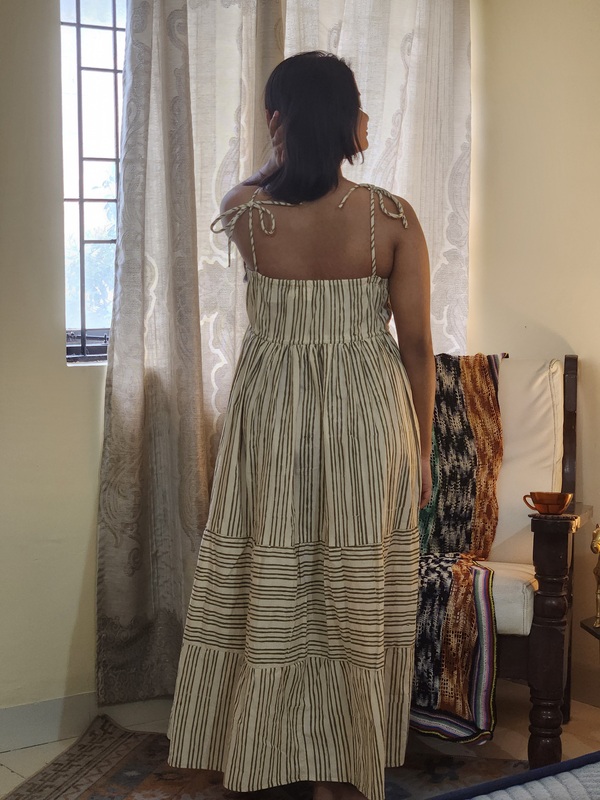 Meghana's Strap & Tie Dress