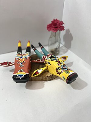 Cow Heads | Hand Painted