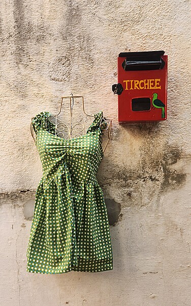 Guddi's Gentle Scrunch Frill Top- Mint checks
