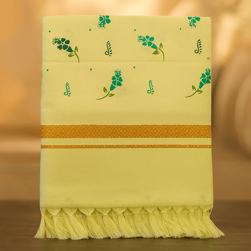 Signature – Radiant Colour Print Cotton Towels (Pack of 2)