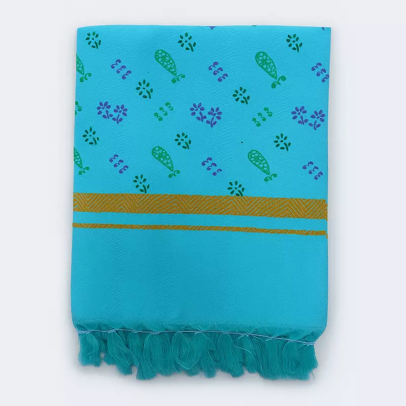 Signature – Radiant Colour Print Cotton Towels (Pack of 2)