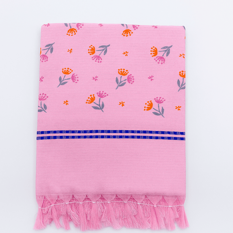 Signature – Radiant Colour Print Cotton Towels (Pack of 2)