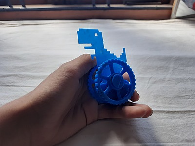 Dino run self balancing toy