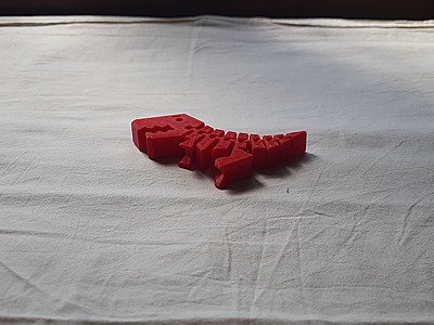The 3D Printed Flexi Dinosaur