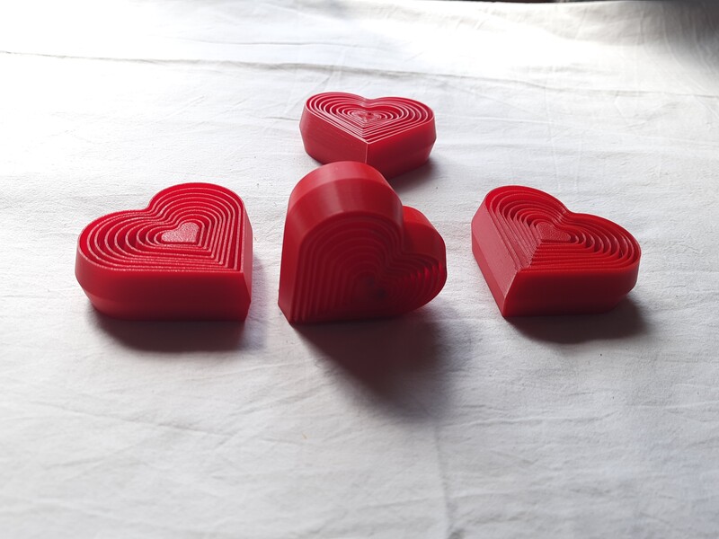 Heart Layered Fidget
