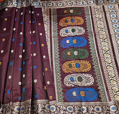 Revival Baluchari  Color Wine