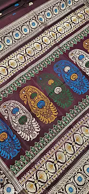 Revival Baluchari  Color Wine