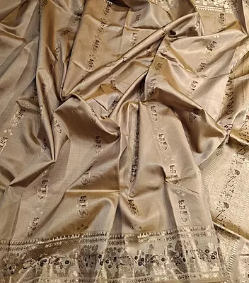 Figure motif Swarnachari Colour Chandan