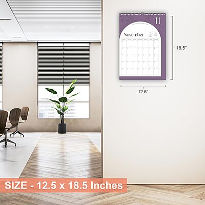 2026 Arch Color Wall Calendar