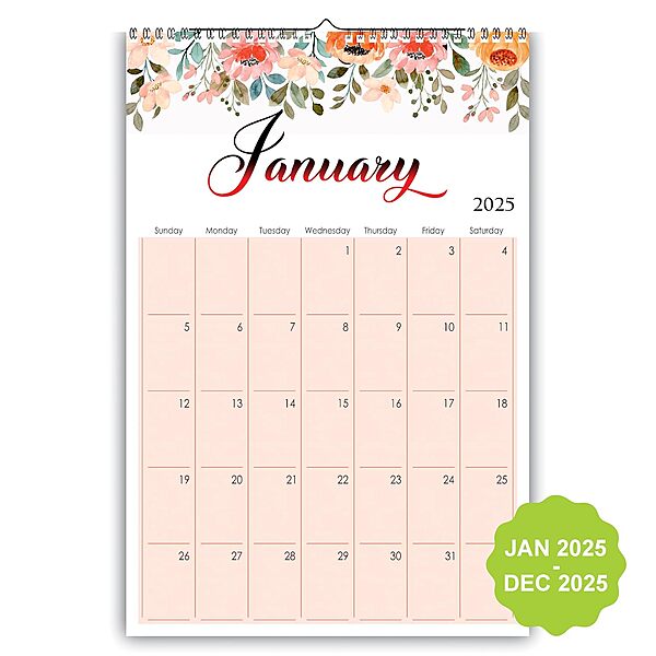2026 Arch Design Color Wall Calendar