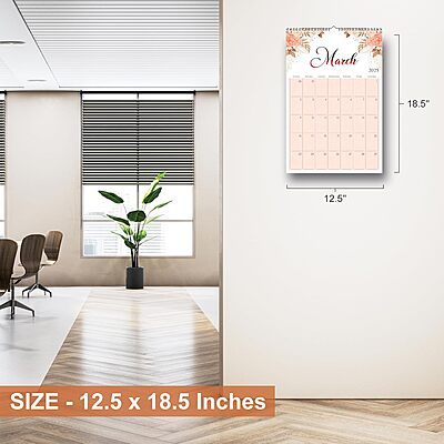 2026 Arch Design Color Wall Calendar