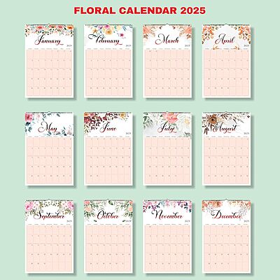 2026 Arch Design Color Wall Calendar