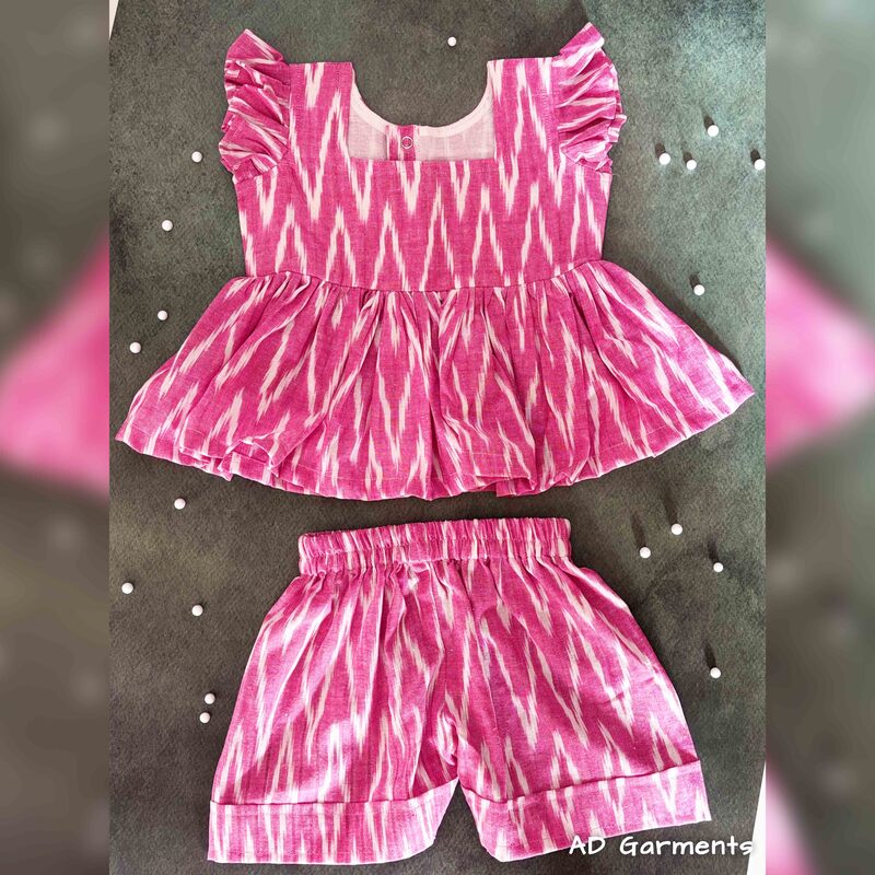 Kids Co-ords - Pink lines