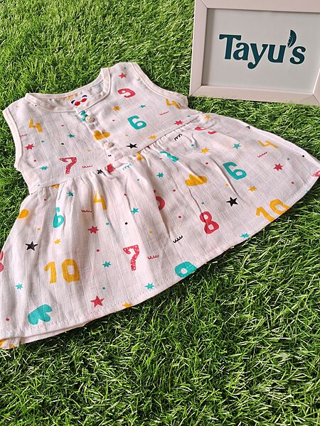 Muslin frocks 0-3 Months (Numbers)