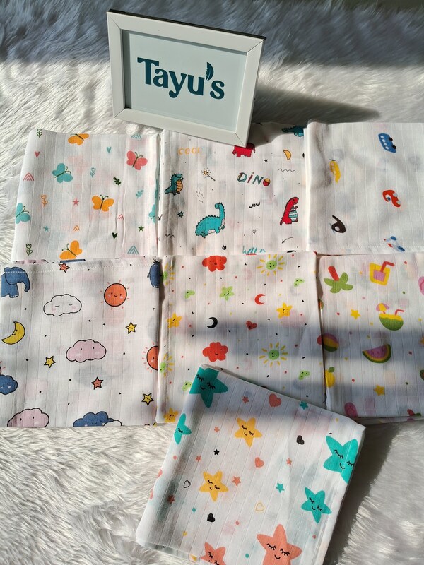Muslin Bath towel Combos(75*75 CM )