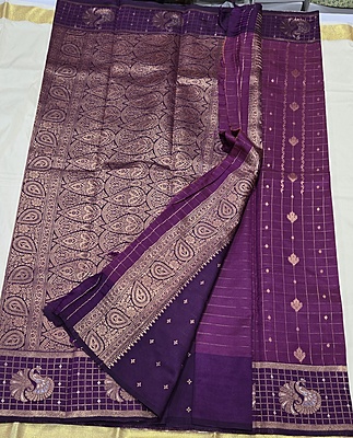 CHECKS MEENA BUTTA CHECKS WINE