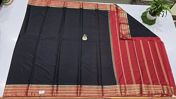 Mysure silk crape saree