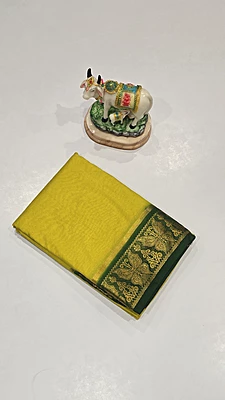 Crape Silk Butterfly Border ( id 202)