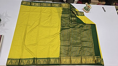 Crape Silk Butterfly Border ( id 202)