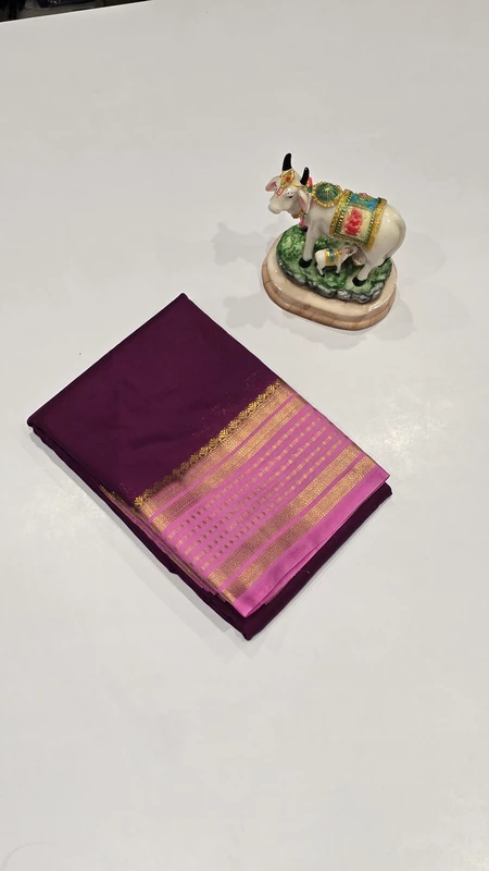Crape Silk Contrast (id 107)