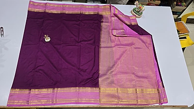 Crape Silk Contrast (id 107)