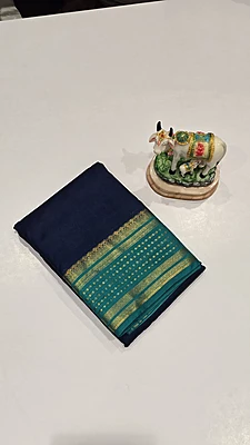 Crape Silk Contrast ( id 106)
