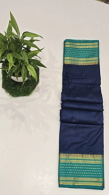 Crape Silk Contrast ( id 106)