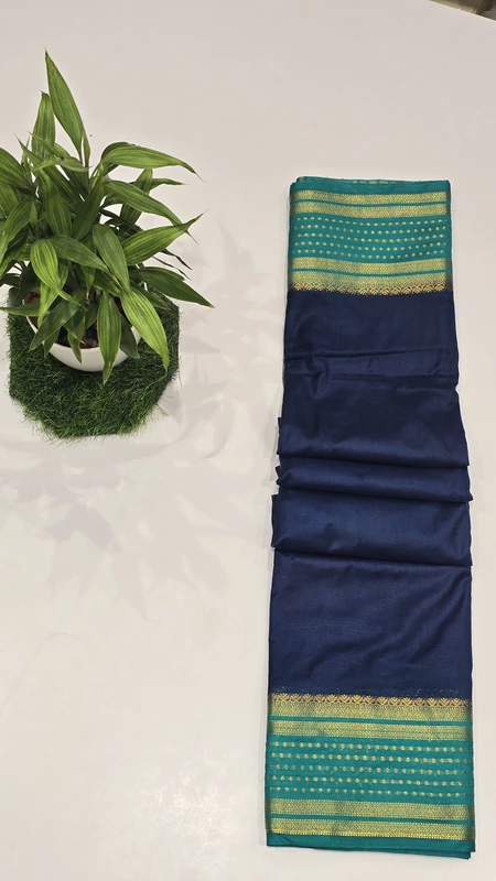Crape Silk Contrast ( id 106)