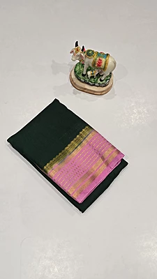 Crape Silk Contrast ( id 105)